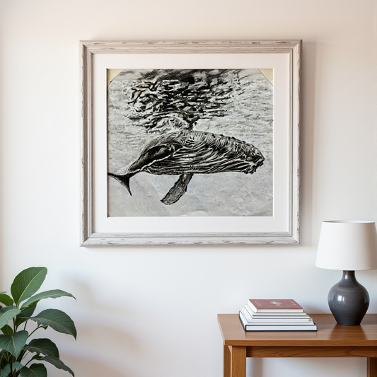Whale in Charcoal